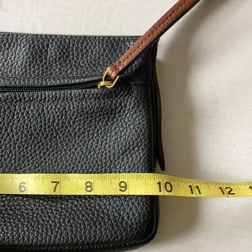 Fossil Shoulder  Black/brown small bag